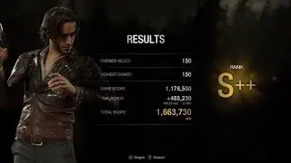 RE4R - Luis Serra Navarro - Mercenaries - 1,663,730 Score