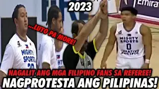 2023- NAGPROTESTA ANG PILIPINAS! GARAPALAN NA NILUTO NG REFEREE! Philippines vs Tunisia