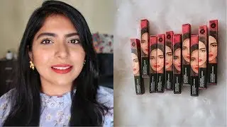 *NEW* Sugar Matte Attack Transferproof Lipsticks Review, Swatches