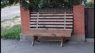 Лавка две доски и руки