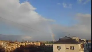 11.1.2017 Крым. Феодосия. Январь. В небе 