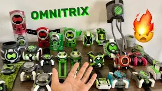 TODOS OS OMNITRIX DO BEN 10 DA MINHA COLEÇÃO ATUALIZADO