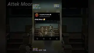This Moment Leaf Village Attek Moon 😁🌚 || 