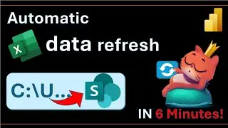 Automatic Excel data refresh in Power BI