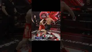 Артём Ростовский 🆚 Саид Борз Абдулгазиев👊 Жёсткий нокаут👊#shorts #попмма #кулачныебои #мма #бой #бои