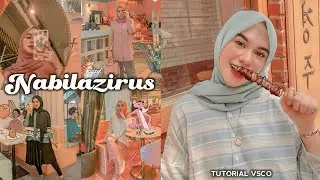 Edit Foto Ala Selebgram NABILAZIRUS Menggunakan VSCO X FULLPACK