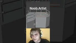 Noob vs Pro artist: creating handrails 