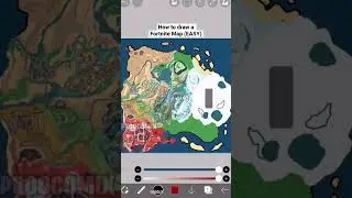 How to draw a Fortnite Map EASY for Beginners! Hope this helps 😊 