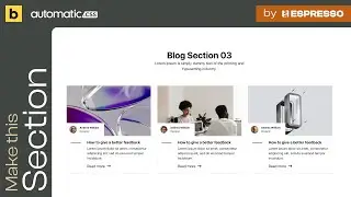 Wordpress Tutorial | Bricks Builder | AutomaticCSS (ACSS) | Blog section 03