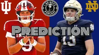 INDIANA HOOSIERS VS NOTRE DAME FIGHTING IRISH PREVIEW & PREDICTION
