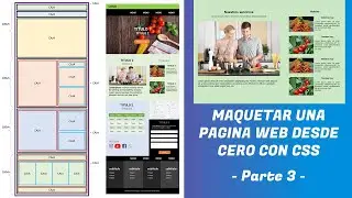 Maquetar una PAGINA WEB desde cero con HTML y CSS 🤪 Parte 3