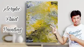 Acrylic Fluid Painting | Techniques for Beginners