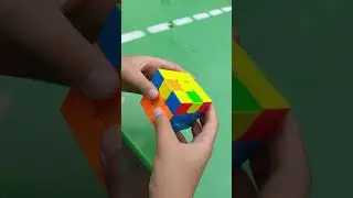 Сборка кубика Рубика 3х3. Собираю кубик Рубика на улице. Я снова в спидкубинге👍