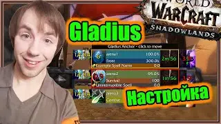 Gladius. Настройка аддона. | World of Warcraft: Shadowlands