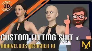Creating a Custom Fitting Suit in Marvelous Designer