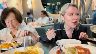 Итальянский ужин : миссия «В три горла» #food #usa 🇺🇸