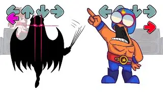 FNF Spooky Battle with Brawl Stars Characters | Friday Night Funkin' Animation
