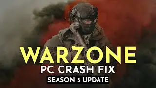 Warzone Crashing PC (2021) | Updated for Season 3