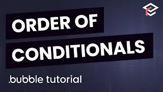 Wonder What the Order of Conditionals Mean?
