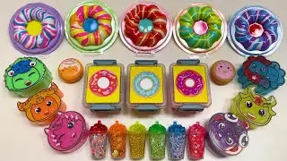 🍩🍩 Donut Looking for giltter, slime,clay with Constellation, Box donut, Coloring!