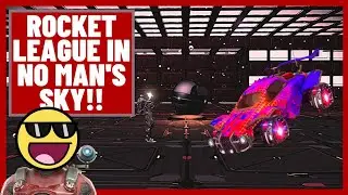No Man's Sky AMAZING BASE - ROCKET LEAGUE ARENA!!