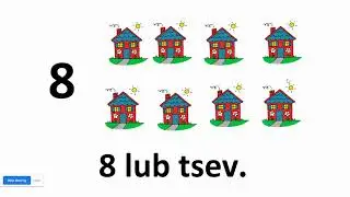 Number 8 in Hmong
