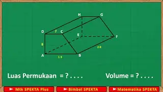 Cara Menghitung Luas Permukaan Prisma Segi Empat Serta Volumenya