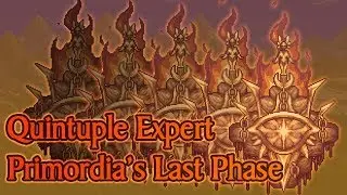 Quintuple Expert Primordia's Last Phase | Shadows of Abaddon Mod Terraria