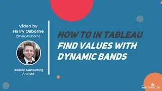 How to in Tableau in 5 mins: Find Values with Dynamic Bands
