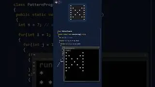 Pattern program in Java - Sand Timer pattern in less than 60 seconds 