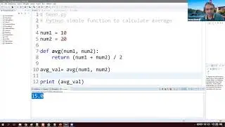 Python average function for beginners