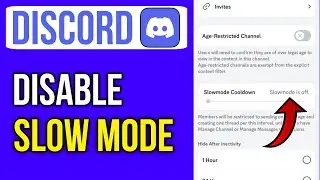 How To Disable Slow Mode On Discord App