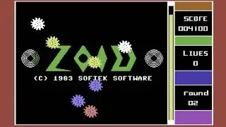 C64 Game: Zoid
