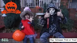 Vlog ЧЕЛЛЕНДЖ Сладость или Гадость Хэллоуин США  Trick or Treat Halloween