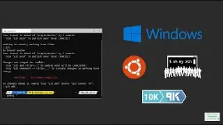 How to setup terminal like mac/Linux on Windows | WSL | Windows Terminal | oh-my-zsh | powerlevel10k