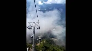 Спуск по канатной дороге