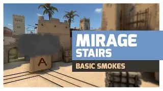 Mirage STAIRS Smoke - Basic Smokes CS:GO (Active ✔️)