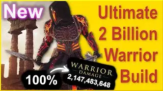 Assassins Creed Odyssey - Ultimate Best Warrior Build - 2 Billion Damage All Attacks - 100% Working!