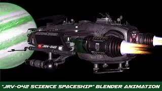 Blender 3D | Science Spaceship 