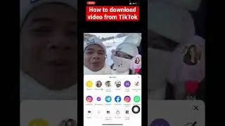 How to download video from TikTok |2023 របៀប​ download video ពូ​ តិកតុក