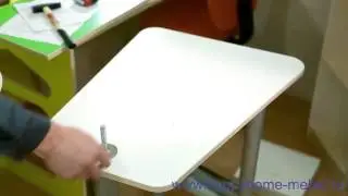 Установка металлической стойки для поворотной столешницы. Видеоинструкция