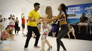 Gaby & Estefy & Nagyla - Fun Bachata Workshop Demo - Summer Sensual Days, Opatija - 2022