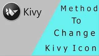 How to Change Kivy Default App Icon | Kivymd | Kivy | Atom | Yoo The Best | 2021 |