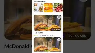 Efood app for both android and IOS 