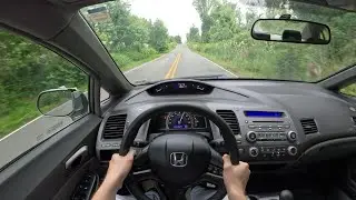 2007 Honda Civic LX - POV Test Drive | 0-60