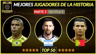TOP 10 Best Footballers in History 🔝 (Part 5/5) ✔ COMPLETE 100 BEST RANKING