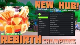 [Op 8X 🍀] Rebirth Champions X 🔥 No Linkvertise! Auto Tap / Auto Buy / Auto Rebirth! 🔥PC & Mobile!