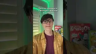 My Impression of McDonalds Fries 🍟 (Bored and Tasteless) 😂 #TheManniiShow.com/series