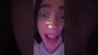 Billie Eilish Reacts to Her AI Met Gala Look!