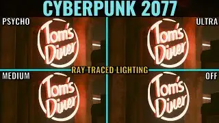 Cyberpunk 2077 - Ray Traced Lighting Comparison - RTX 3070 - 1440p